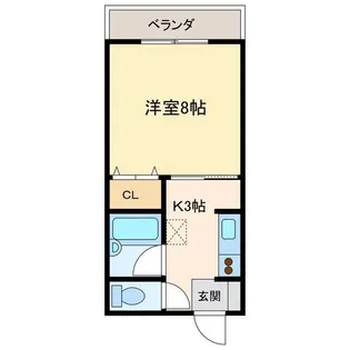 MARGINAL3F【3階】の間取り