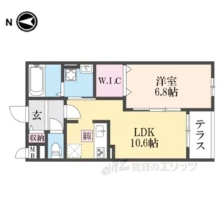 ヴェールフォンセ【1階】の間取り