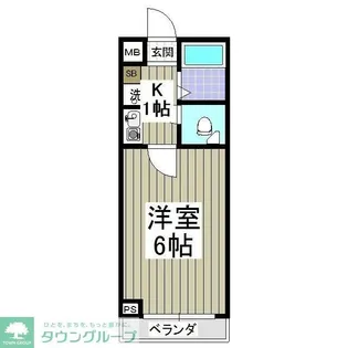 シャルマンフジ熊谷壱番館【1階】の間取り