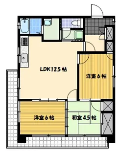 プリマヴェーラ【4階】の間取り