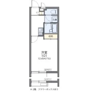 ティアナ【1階】の間取り