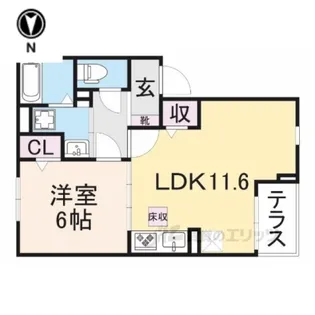 アイビーコート【3階】の間取り