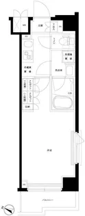 ルーブル川崎上平間弐番館【3階】の間取り