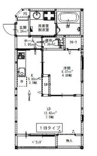 KIMA GRESO【2階】の間取り