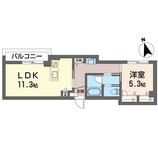 グランダンケ【2階】の間取り