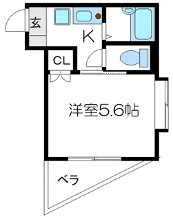フジマツ第5ビル【4階】の間取り