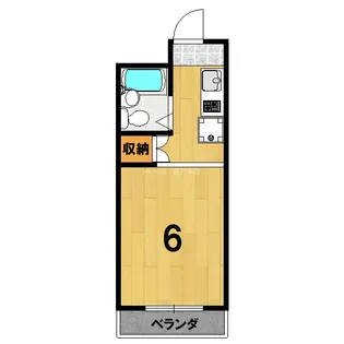シャトーニシムラ【2階】の間取り
