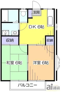 クリーンハイツマスダ【1階】の間取り
