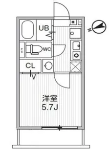 T’s Cuore柴又I【3階】の間取り