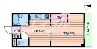 きむらマンション【6階】の間取り