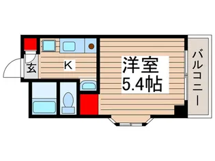 リーベ町屋【4階】の間取り