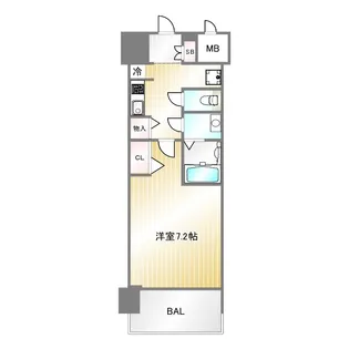 W-STYLE神戸II【2階】の間取り