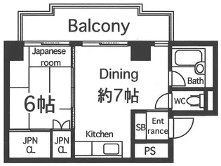 丸栄マンション幸町【4階】の間取り