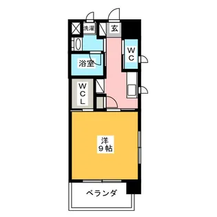 グランシャリオ池下【3階】の間取り