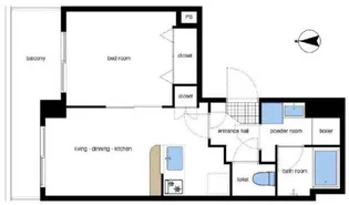 マンション荻窪【6階】の間取り
