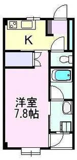 ヘルメスOBARA【3階】の間取り