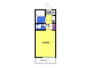 ルミエールミタ【2階】の間取り