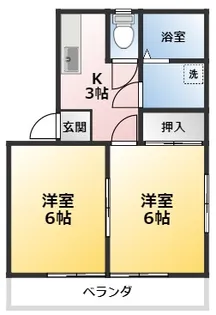ラーバンスクエア【1階】の間取り