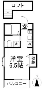 コーポヤマトグランデ【1階】の間取り