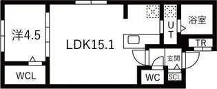 Land Toyohira【3階】の間取り