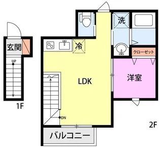 TRY ONE【2階】の間取り