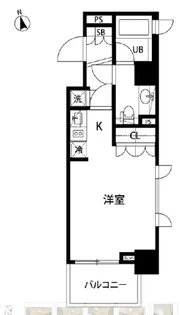 CENTRAL GINNZA【6階】の間取り