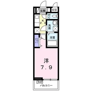 ラグラス【2階】の間取り
