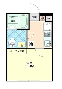 ブルーム立川【2階】の間取り