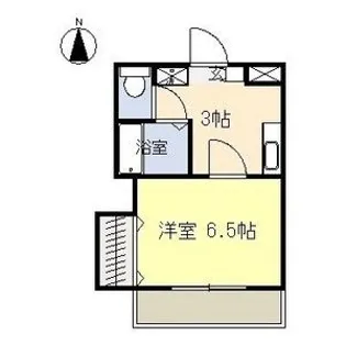 ルミエールHONGO【3階】の間取り