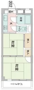 パークフラッツ舎人【3階】の間取り