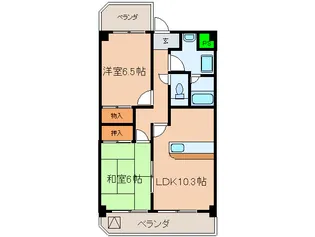 アルコバレーノ 21【2階】の間取り