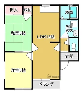 プリムローズ【2階】の間取り