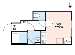 オリーブ舎人(オリーブトネリ)【1階】の間取り