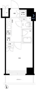ルーブル高津【10階】の間取り