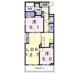 マストリア【3階】の間取り