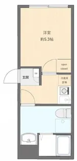 フラシア板橋本町【2階】の間取り