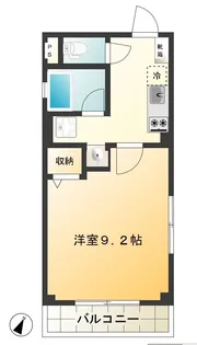 シティオザワII【2階】の間取り
