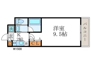 THE ROSE RES 北山【1階】の間取り