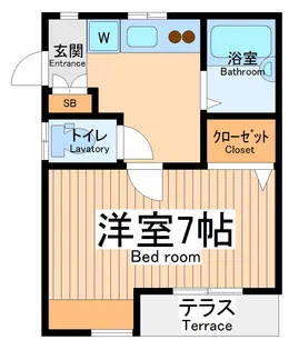 サニーヴェール【2階】の間取り