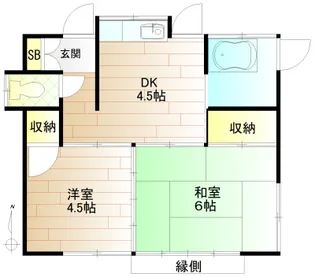 東京都小金井市貫井南町1【一戸建】の間取り