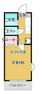 ベルハウスレモンA・B【1階】の間取り