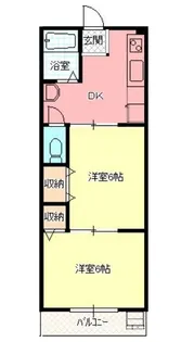 三貴ハウス【3階】の間取り