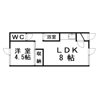 パークサイド【1階】の間取り