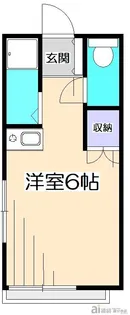 東京都府中市新町3【アパート】の間取り
