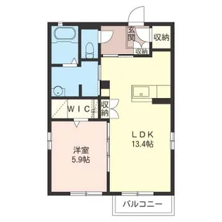 プロシード B【2階】の間取り
