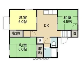 コーポ西友【2階】の間取り