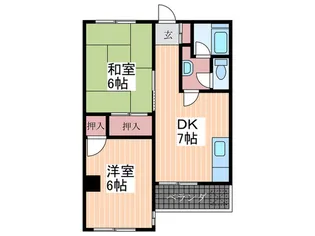高木ビル【2階】の間取り