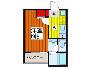 オーパス東川口【2階】の間取り