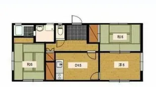 静岡県袋井市豊沢【一戸建】の間取り