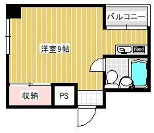 ビューハイツ清風台【3階】の間取り
